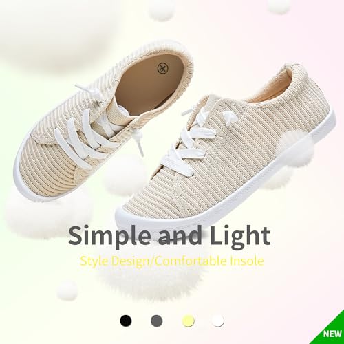 Image of AISFAESㅤ Mesh Slip On Shoes Women Comfort Knit Slip On Loafer Casual Fashion Sneaker Lightweight and Breathable Walking Flats