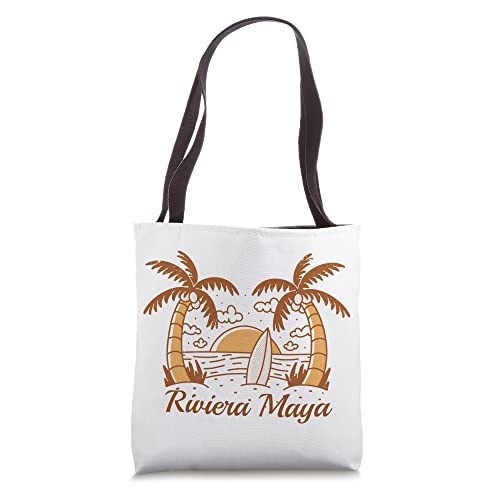 Riviera Maya Summer Vacation Travel Riviera Maya Souvenir Tote Bag
