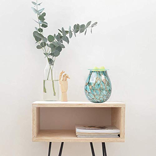 Electric Wax Melts Warmer Burner Essential Oil Warmer Wax Tart Burner Fragrance Night Light Aroma Decorativ For Home Office Bedroom Living Room Decor Gifts (Light Green) #TOP4