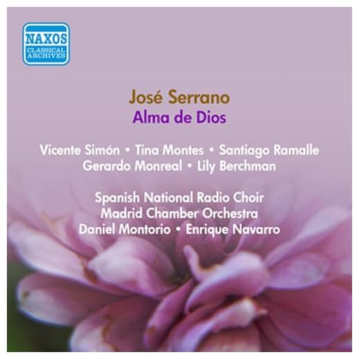 Serrano, J.: Alma De Dios [Zarzuela] (Berchman, Simon, Ramalle, Montorio, Navarro) (1954)