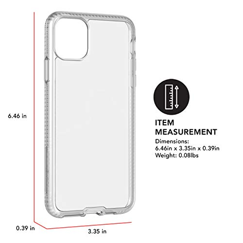 Coque iPhone 11 Pro Max Tech21 Pure Clear transparente et rigide ultra fine - 7