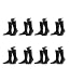 Produktbild FALKE Herren Business-Socken Swing 14633 8 Paar, Farbe:Grau;Sockengröße:43-46;Artikel:-3080 anthracite mel.