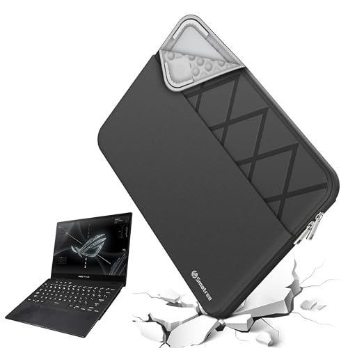Image of Smatree Laptop Sleeve for 16 inch ASUS ProArt Studiobook Pro 16 /Studiobook 16 OLED, Protective Computer Case with Accessory Pocket, YKK Zipper, Patented Shockproof Design (E641)