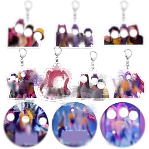 ZXTGBQ Juego De 10 Llaveros Y Distintivos De Anime Para Fans,