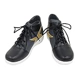 YuanCos Haikyuu!! Karasuno Kageyama Cosplay Shoes C006 (Male US 6.5/EU39) Black