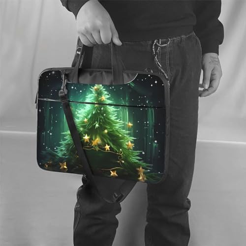 Bolso para laptop unisex negro de 14 pulgadas miniatura 2