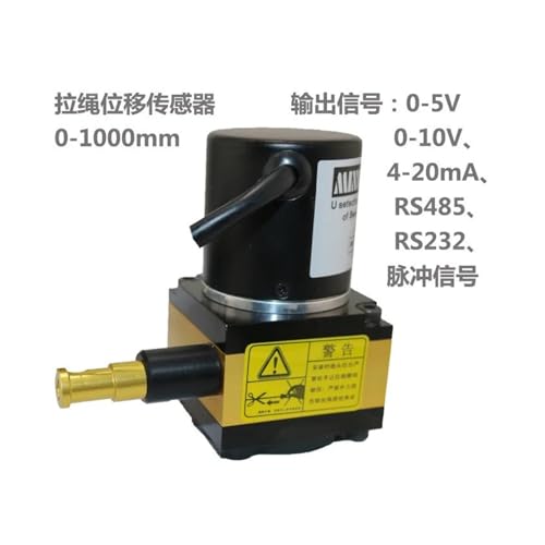 Sensor de desplazamiento de cable con salida 0-5v y protección IP54 5