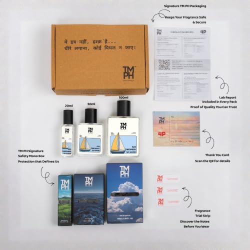 Image of TMPerfumehouse AZZ CHROMISH SO GOOD EDP for Men & Women | Fresh, Aquatic & Long Lasting Perfume Spray | Citrus, Woody & Aromatic Fragrance | Luxury Gift for Him & Her | TMPH | 50ml