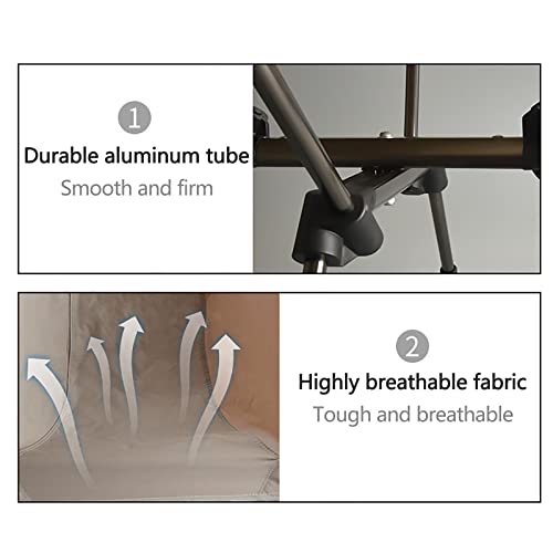 Chaise spatiale au design minimaliste moderne en aluminium durable