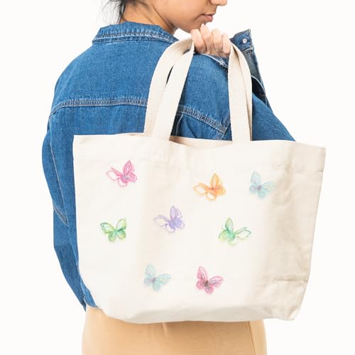 Comnico 585500_1_IW4Y0YAV 18Pcs Lace Butterfly Patches Sew Iron thumb #3