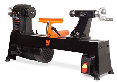 Wen LA3424 4.5-Amp 12-Inch By 18-Inch 5-Speed Benchtop Wood Lathe thumb #1