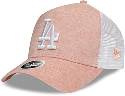 New Era Wmns Jersey ESS AF Trucker Losdod Bsk Gorra, Unisex Adulto, Pink, Talla Única