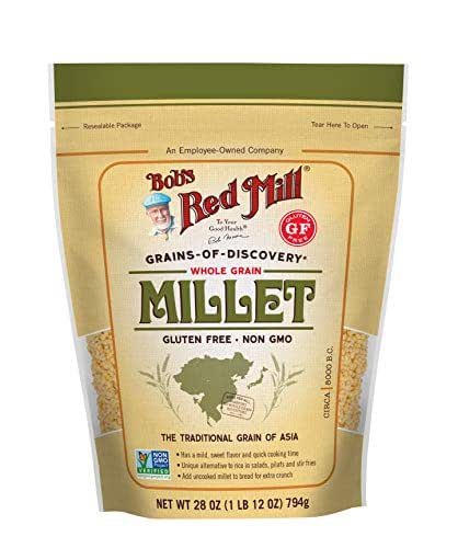 Bob's Red Mill Millet Hulled, 28-Ounce (Pack of 4)