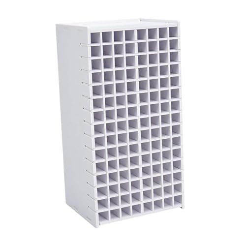 Deevoka Organizador de marcadores de arte com divisor removível, 120 compartimentos, organizador de