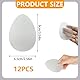 12 Stück Anti Rutsch Sohle Pads für Schuhe, Rutschfeste Aufkleber für Schuhsohlen Protektoren, Antirutsch Schuhe Pads Selbstklebender Sohlenschutz Kissen für High Heels Sandalen Stiefel (Transluzent)