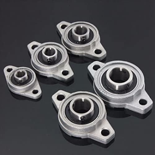 Roulement à billes KFL006 30mm bloc d oreiller support monté en zinc 2pcs - 3