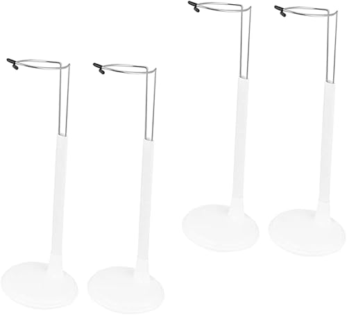 Marco de soporte para muñeca, soporte para figura de acción, soportes de metal para muñecas de niña, 4 piezas, soporte para muñecas de 18 pulgadas,