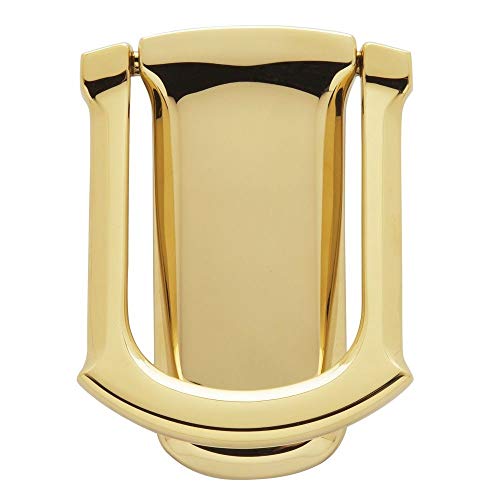 Baldwin 0105.003 Tahoe Door Knocker, Lifetime Polished Brass