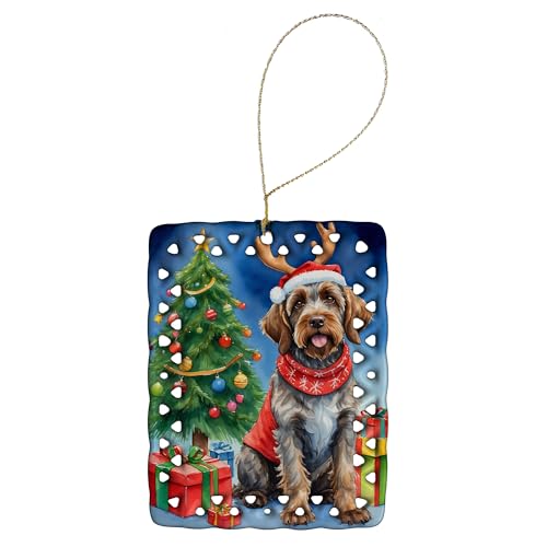 Caroline's Treasures Wirehaired Pointing Griffon Dogs Christmas Ornament