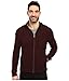 Perry Ellis Men's Classic Full Zip Texture Knit Jacket