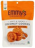 EMMYS Organic Peanut Butter Coconut Cookie, 6 OZ