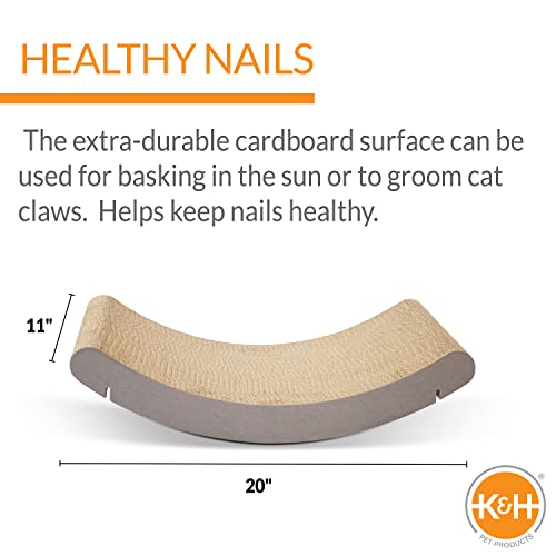K&H Pet Products Ez Mount Cat Scratcher Kitty Sill Cradle Window Sill Cat Bed Refill Only, Cat Window Bed Cat Furniture Cat Window Hammock, Sturdy Cat Window Perch For Large Cats (Refill Only) #TOP1