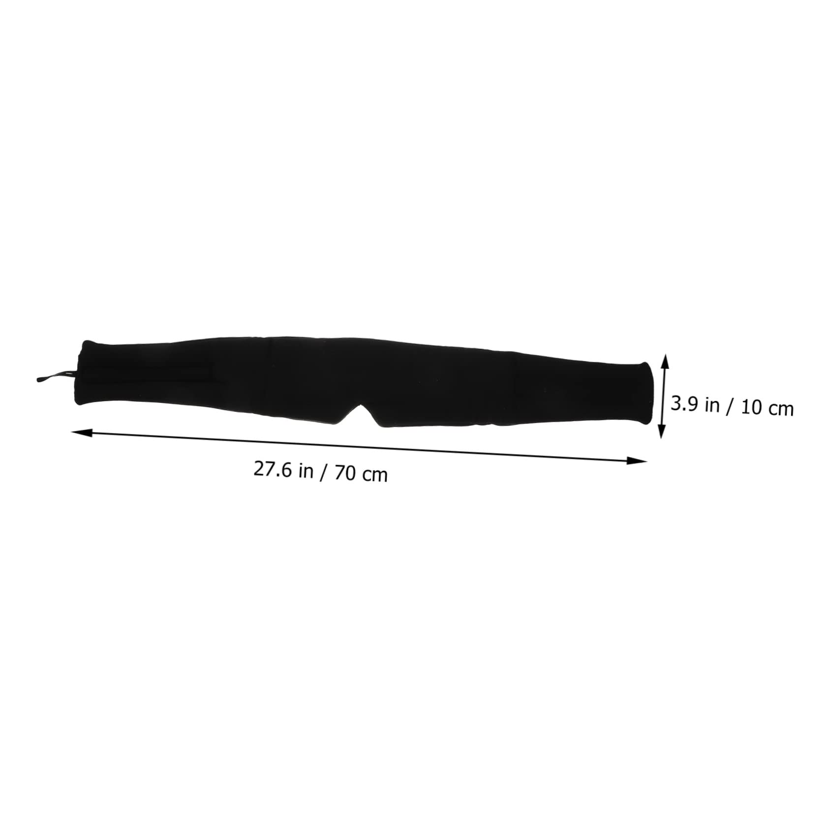 FOMIYES 4 Pièces Des Lunettes De Protection Voyage Masques Protège-yeux Patchs Oculaires Pour Oreiller De Secours Pour Les Yeux Le Fard à Paupières Multifonction Coton Modal