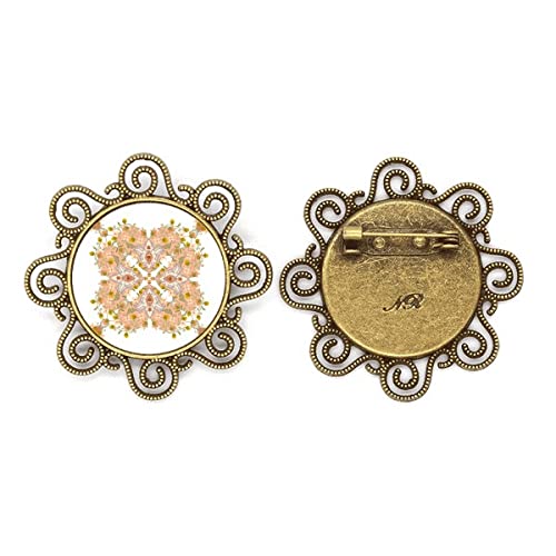 Broche en forme de fleur pour filles cadeau anniversaire enfant boîte bijoux
