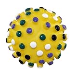 Ethical 5-Inch Vinyl Gumdrop Ball with Colored Tips,Colors vary