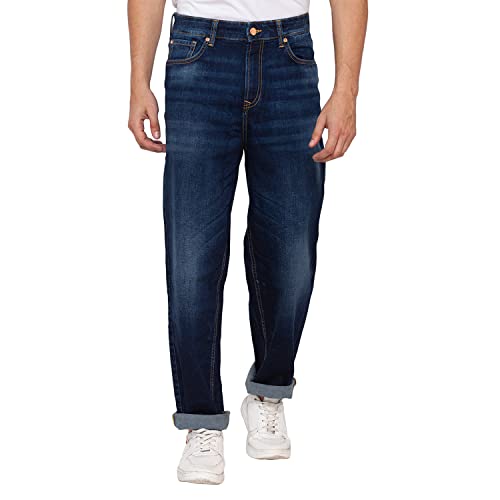 Image of Spykar Men's Rover Regular Fit Mid Rise Casual Jeans
