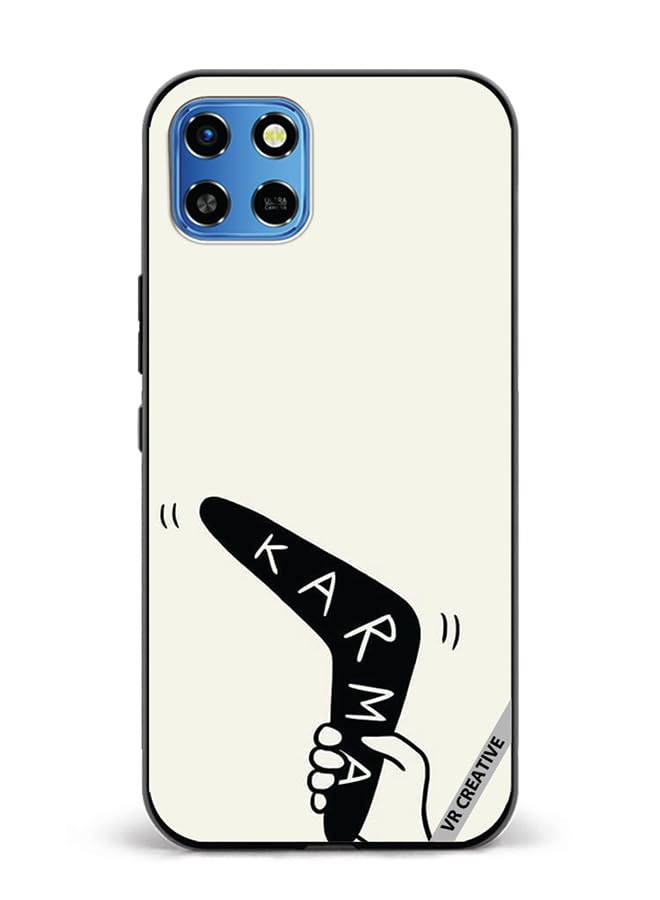 VR Creative Protective Case Cover For Infinix Smart 6 HD Karma Design Multicolour