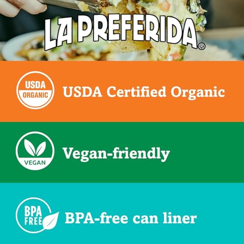 Image of La Preferida Organic Refried Pinto & Black Beans (3ea / 15oz) (Variety Pack)