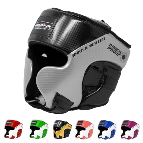 Casque protection junior pour entraînement sécurisé de kickboxing et boxe