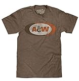 A&W Faded Logo | Soft Touch Tee-small  Brown Heather