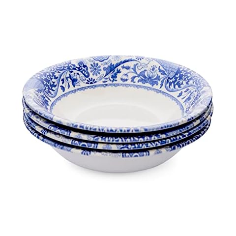 Spode Brocato Set of 4 Cereal Bowls Cover