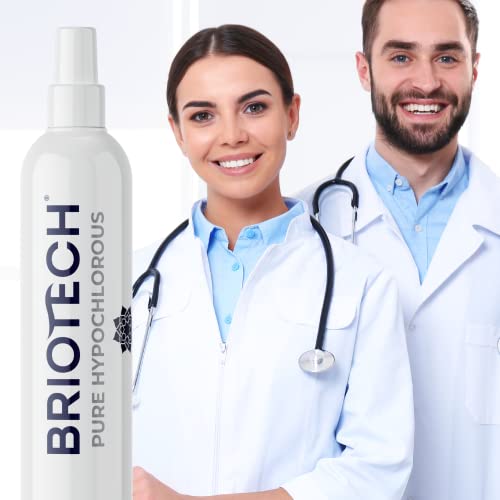 Briotech Pure Hypochlorous, Original Premium Hocl Solution, Multi-Purpose Cleanser, Family Approved And Pet Friendly #TOP2