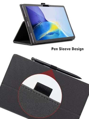 Housse OUKITEL OT5 avec support pliable et protection totale 12 pouces noir
