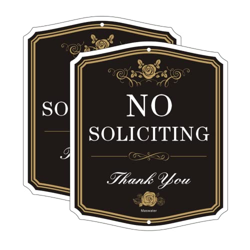 Large Private Property No Trespassing Sign, 2-Pack 12