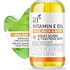 Artnaturals Face & Body Vitamin E Bio Oil 4.0oz + Gua Sha Facial Tools Set – Organic Moisturizer Skincare for Scars, Stretch Mark, Cellulite & Nails – Great Massage oil for Massaging Joint & Muscles