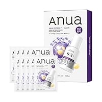 Amazon.co.jp: ANUA (アヌア)ドクダミ77水分マスクパック10枚 肌