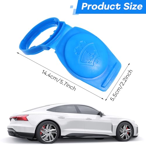 Deckel für Scheibenwaschbehälter, 3Q0955455 Scheibenwischer Waschflüssigkeitsbehälter Tankdeckel Waschflüssigkeitskappe Windschutzscheibenwischer Autoscheibenwischer Zubehör