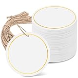 120 PCS White Gift Tags, 2''...