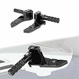 Montage: Einfache Montage. Fußpedal Klappbare Fußrasten Für Den Beifahrersitz Für Vespa Für Primavera 125/150 Sprint (2017, 2018, 2019, 2020, 2021, 2022, 2023)