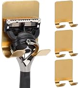 2 Pack Gold Self-Adhesive Metal Spice Racks for Fridge Doors & Kitchens