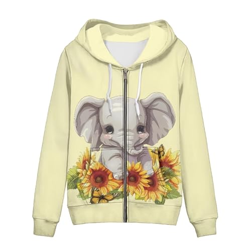 Xhuibop Zip Up Hoodie for Women Long Sleeve Shirts Plus Size Sweatshirts