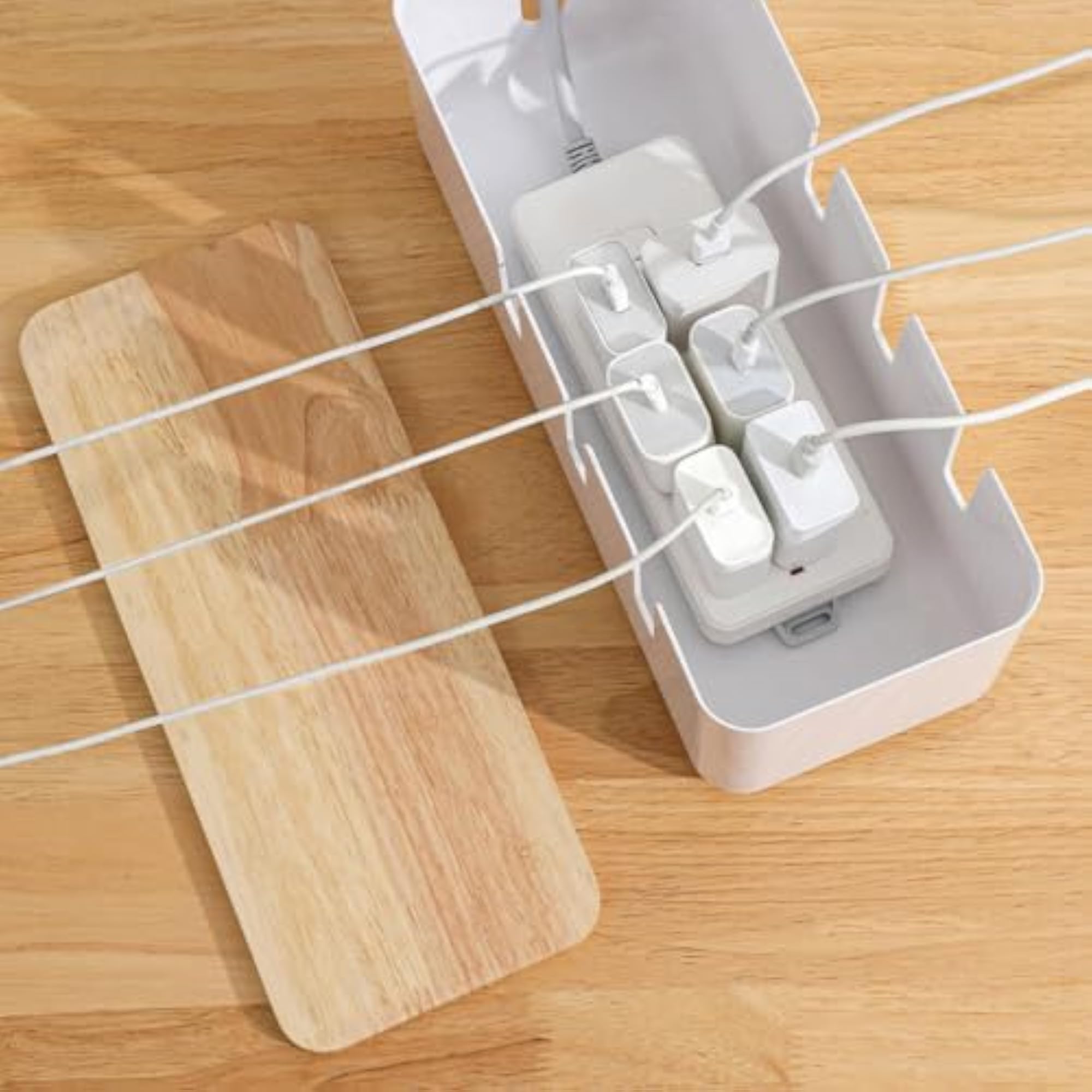 Cord Organizer Box for Messy Cables, Cable Tidy Box, Short