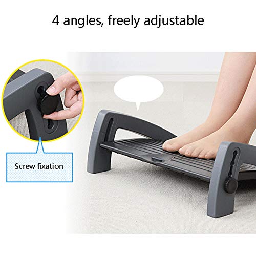 Repose-pieds sous le bureau ergonomique ajustable haute performance - 6