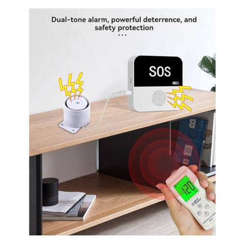 Bouton d'appel smart WiFi alerte d'urgence pour malade et âgé - 3