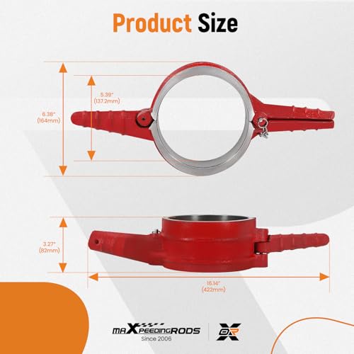 maXpeedingrods 7040 Piston Ring Compressor Tool including Adapter and Anti-Polishing Ring for Cummins ISX/QSX 15 for Caterpillar 3400 C-15 5.4" bore Alternative to PT-7040 5299448 5299447 5299339 by maXpeedingrods - Image 7