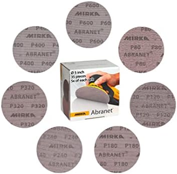 Mirka 9A-232-AP Abranet 5-Inch Mesh Grip Discs